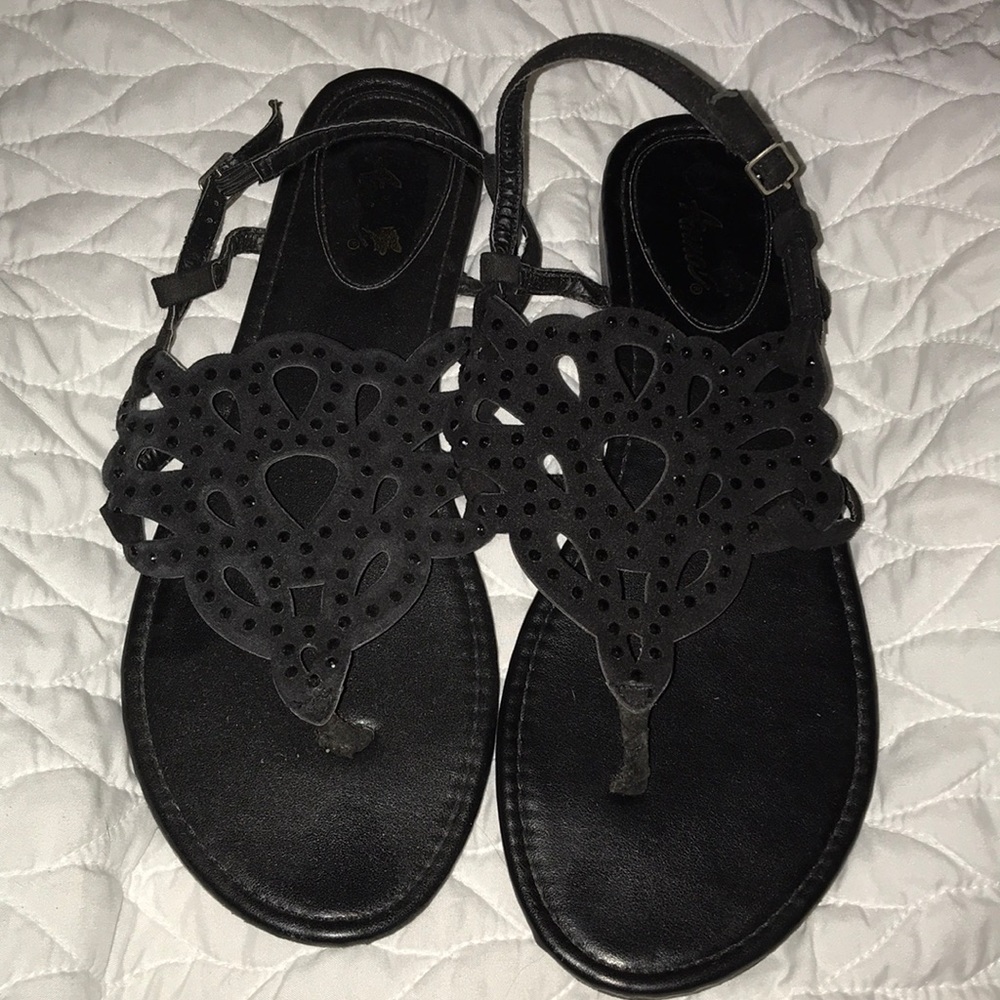 Sparkly sandals